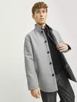 Jack&Jones Villakangastakki Harrison wool blend vaaleanharmaa - Miesten takit - 139893 - 2