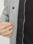 Jack&Jones Villakangastakki Harrison wool blend vaaleanharmaa - Miesten takit - 139893 - 3