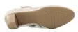Jana Avokkaat/Korkokengät 24464-42 beige/gold - Avokkaat ja korkokengät - 137923 - 4