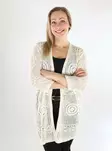 JDY naisten kimono/neuletakki Kofi 3/4 luonnonvalkoinen - Naisten neuleet - 138543 - 1