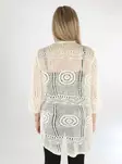 JDY naisten kimono/neuletakki Kofi 3/4 luonnonvalkoinen - Naisten neuleet - 138543 - 2