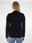 JDY naisten poolopaita Ava new turtleneck musta - Naisten pitkähihaiset paidat - 136523 - 2