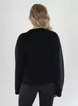 JJXX naisten puuvillainen neuletakki Mable twist musta - Stickat för damer - 141553 - 2