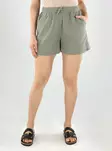 JJXX naisten shortsit Global waffle vetiver - Shorts och capribyxor för damer - 141103 - 1