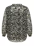 Only Carmakoma naisten pluskoon paita Maliko V-Neck musta - Naisten pitkähihaiset paidat - 137523 - 4
