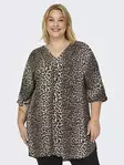 Only Carmakoma pluskoon tunika Nova Tunic Dress leopardikuosi - Mekot ja tunikat - 137933 - 4