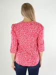 Only naisten kukkakuosinen Paita Nova azalea pink/554 Elly - Naisten pitkähihaiset paidat - 136453 - 2