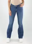 Only naisten matalavyötäröiset farkut Blush lw flared medium blue denim - Jeans för damer - 141673 - 1