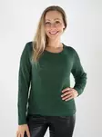 Only damtröja XO Pullover pineneedle - Stickat för damer - 139023 - 1