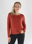 Only naisten neule Geena xo tumma oranssi - Stickat för damer - 141583 - 1
