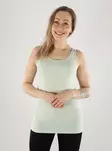 Only naisten toppi Live love tank vaaleanvihreä - Toppar för damer - 140813 - 3