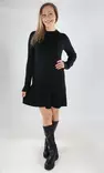 Only Neulemekko Michella o-neck musta - Naisten neuleet - 139633 - 1