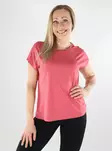 Only Play naisten t-paita Aubree Loose punainen/roosa - Naisten urheilu t-paidat - 138573 - 1