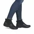 Rieker damkängor med bred läst L4677-00 svart - Rieker ankelboots - 139253 - 5