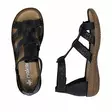 Rieker damsandaler 60860-01 svart - Rieker sandals - 140803 - 3