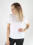 Vero Moda naisten luomupuuvillainen t-paita Paulina valkoinen - Naisten T-paidat - 139503 - 1