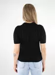 Vero Moda naisten neulottu t-paita Morena 2/4 musta - Naisten T-paidat - 138233 - 2