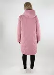 Vila hupullinen kevyttoppatakki Quila Hooded roosa - Naisten kevyttoppatakit - 137743 - 2