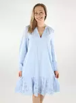 Vila mekko Kelli V-Neck Short vaaleansininen - Mekot ja tunikat - 138753 - 1
