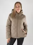 Vila naisten kevyttoppatakki Quila Hood beige - Naisten kevyttoppatakit - 139483 - 1