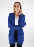Vila damkofta Ril Open Mazarine blå - Stickat för damer - 125273 - 3