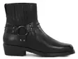 Vintro Bootsit nahkaa 882 musta - Miesten bootsit - 142103 - 1
