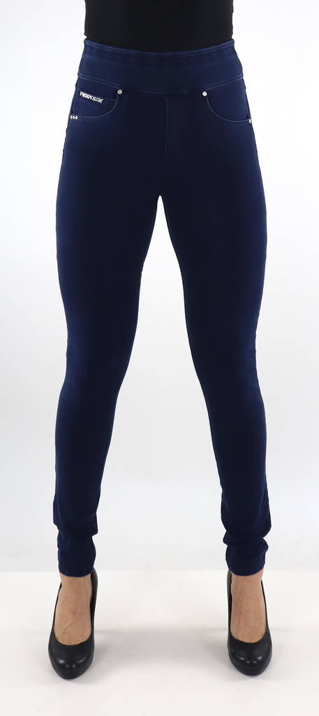 Freddy byxor N.O.W.® Mid Waist Skinny Vikbar midja J0B blå - Byxor för damer - 134133 - 1