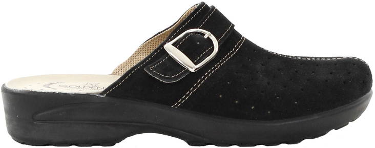 Golden Fit pistokkaat 616 mokka musta - Naisten työkengät - 125433 - 1