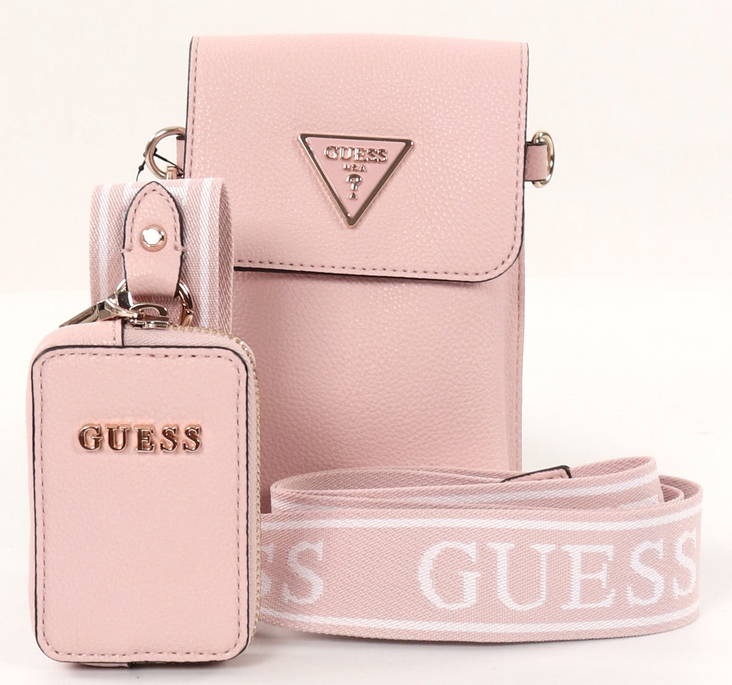 Guess Väska Latona Flip Chit chat ljusrosa - Handväskor - 135043 - 1