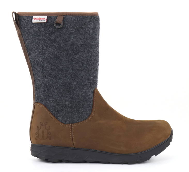 Icebug vattenavvisande ankelboots för dam, Grove wool brun/grå - Stövletter och kängor för damer - 131583 - 1