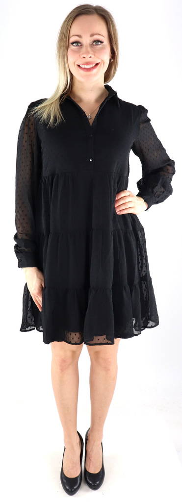 JDY naisten pitkähihainen Mekko Dolly musta - Mekot ja tunikat - 132373 - 1