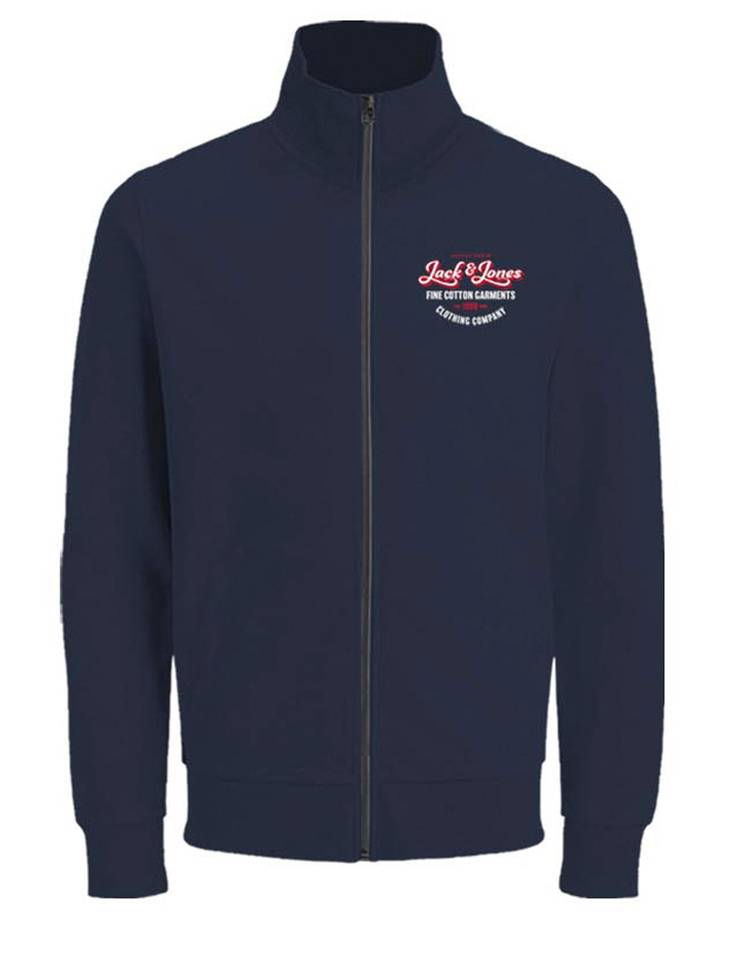Jack&Jones miesten Collegetakki puuvillasekoitetta Andy highneck - Miesten hupparit - 132773 - 3