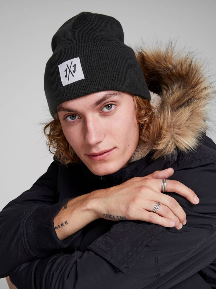 Jack & Jones miesten pipo Long Knit - Miesten käsineet, huivit, päähineet - 122373 - 1