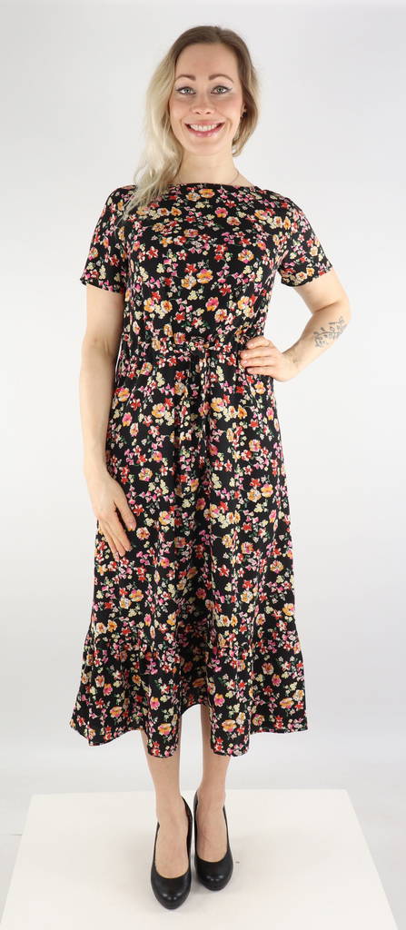 Only naisten kukkamekko Nova lux long mst/perryfloral - Mekot ja tunikat - 130583 - 1