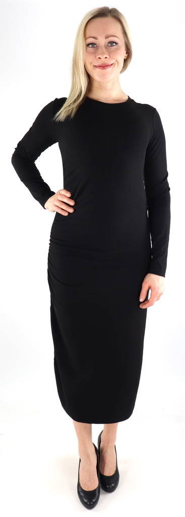 Pieces Mekko Fibbi midi musta - Mekot ja tunikat - 133073 - 1