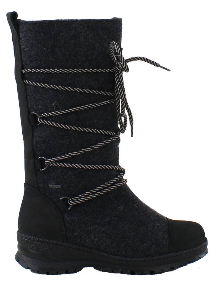 Pomar naisten Gore-tex huopasaappaat Saana granit felt - Naisten saappaat - 132283 - 1