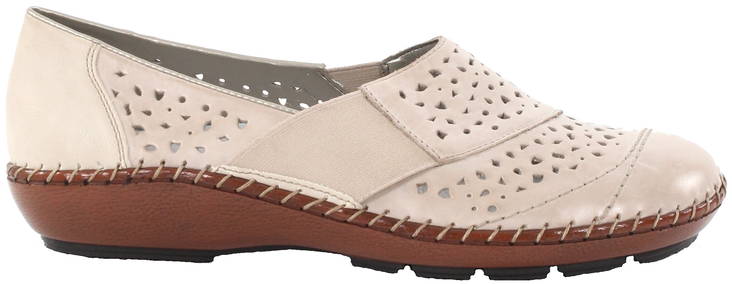 Rieker kävelykengät 44856-60 beige - Rieker kävelykengät - 118603 - 1