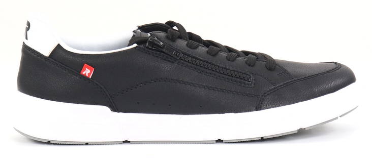 Rieker miesten nahka tennarit 07104-00 musta - Miesten tennarit - 131053 - 1