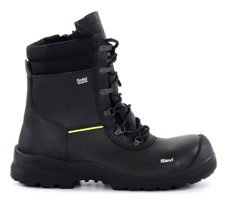 Sievi Turvakengät Solid CT XL +S3 musta - Miesten työkengät - 135193 - 1