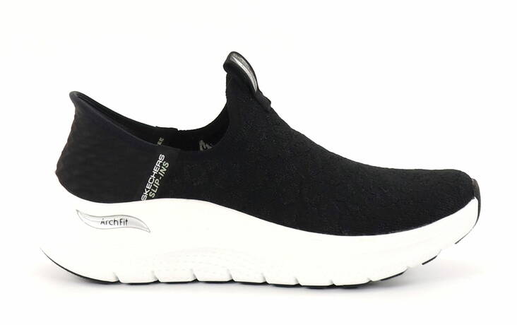 Skechers dam sneakers 150065/BLK Arch fit 2.0 - CHEETAH CHIC svart - Skechers sneakers - 136153 - 1