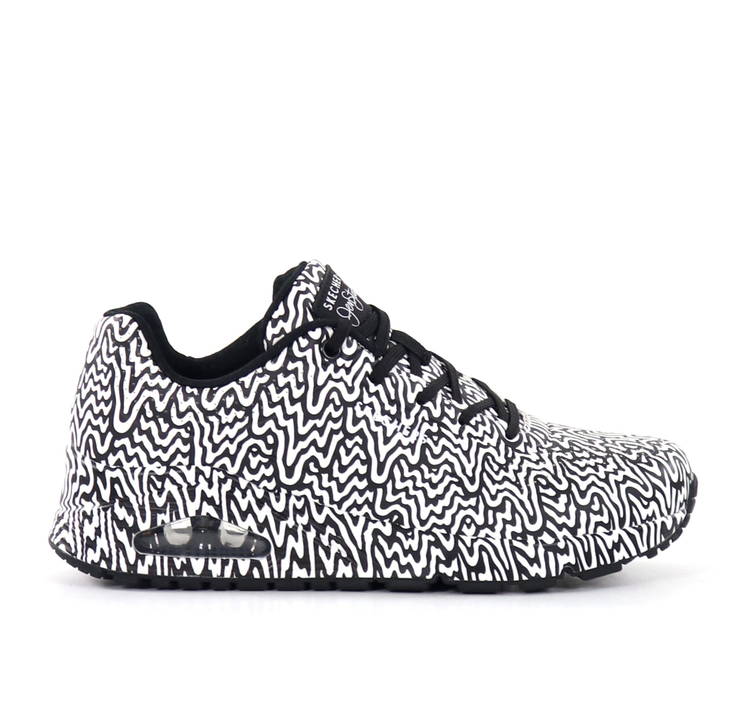 Skechers naisten tennarit 177960/BKW UNO - INFINITE DRIP - Skechers tennarit - 135103 - 1