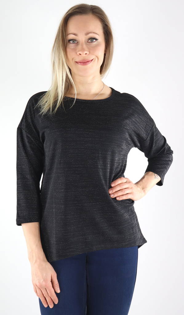 Vero Moda skjorta Malena 3/4 Lurex - Långärmade tröjor för damer - 132293 - 1