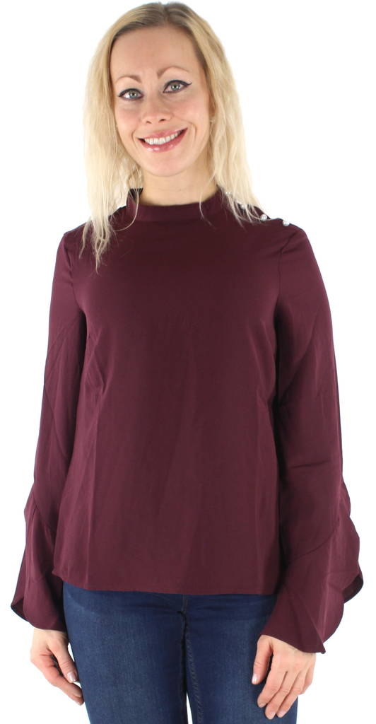 Vila Blus Sarina pearl - Långärmade tröjor för  damer - 122293 - 1