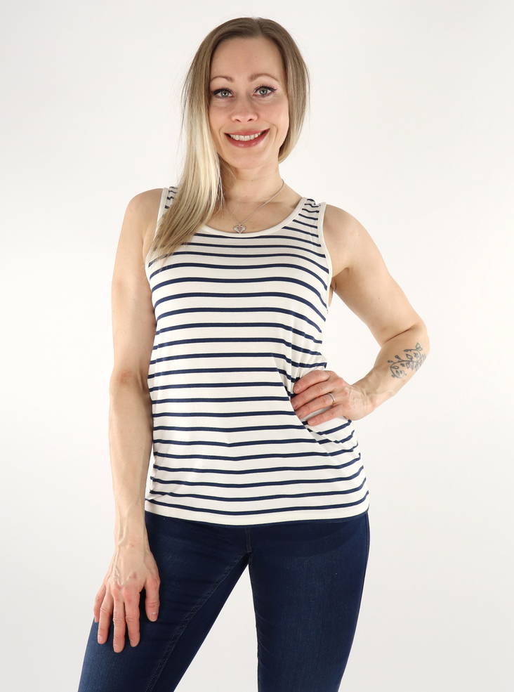 Only naisten joustava toppi Moster stripe - Naisten topit - 135653 - 1