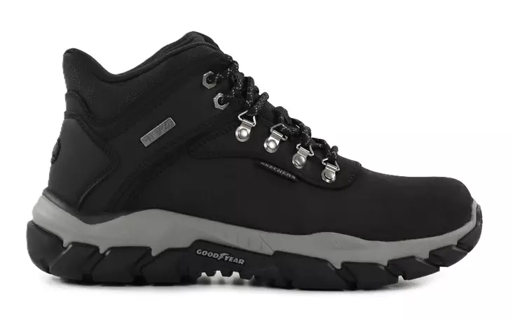 Skechers miesten vedenpitävät nilkkurit 205337/BLK SANTORO - RELIC musta - Miesten nilkkurit ja saappaat - 139473 - 1