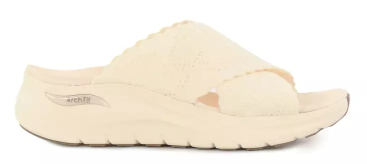 Skechers naisten pistokkaat 164079/OFWT ARCH FIT 2.0 SANDAL - STILL THE ONE luonnonvalkoinen - Pistokkaat - 140653 - 1