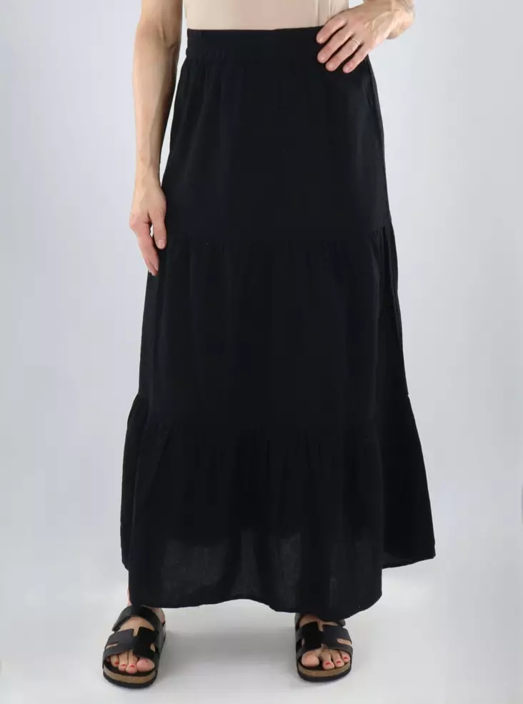 Vero Moda naisten maxihame Dicthe musta - Hameet - 141033 - 1