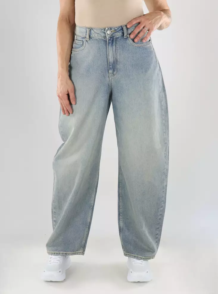 JJXX nasiten normaalivyötäröiset farkut Sakai baggy mw blue denim - Jeans för damer - 141693 - 1