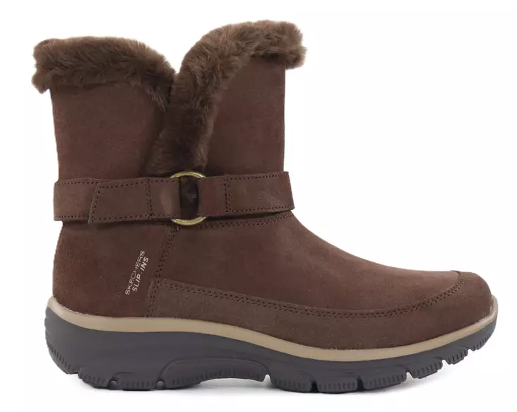 Skechers naisten nilkkurit 168051/CHOC EASY GOING-DREAMERS LUXE VIBES tummanruskea - Skechers nilkkurit - 141893 - 1
