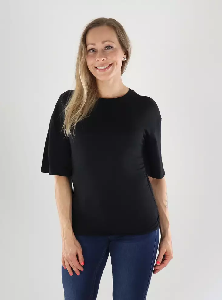 Aware by Vero Moda naisten T-Paita Navaro musta - Naisten T-paidat - 141323 - 1